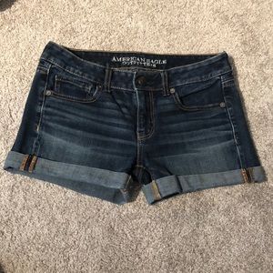 American Eagle Midi Jean Shorts